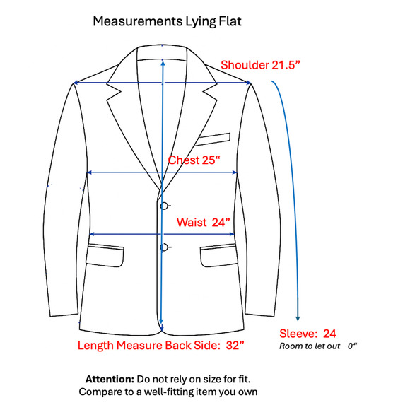 Custom Bespoke 48R Khaki Beige Blazer Sport Coat Jacket Loaded - Picture 12 of 16